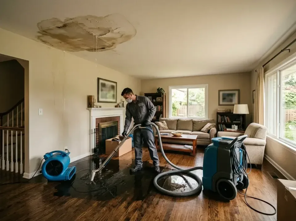 attic-pipe-burst-ceiling-drip-008 — frequently asked questions, Water Damage Restoration & Carpet Care in Leland, MS